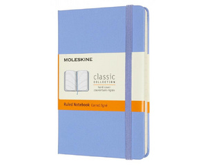 Блокнот Moleskine Classic Pocket A6 96 листов в линейку голубой на сшивке (90x140 мм)